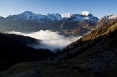 Anello: Monte Arete - Monte Valegino - Cima Cadelle - Cima di Lemma - 12 novembre 2011 - FOTOGALLERY